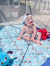 Load image into Gallery viewer, Dog Dress Up Splash Mat - A Waterproof Catch-All for Highchair Spills and More!