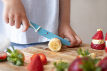 Load image into Gallery viewer, KiddiKutter Children Knife (Sky Blue)