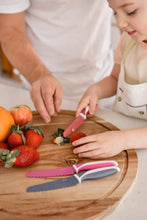 Load image into Gallery viewer, KiddiKutter Children Knife (Dusty Pink)
