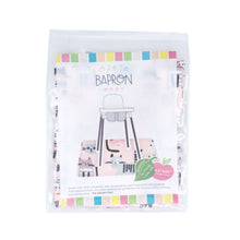 Load image into Gallery viewer, Kitty Splash Mat - A Waterproof Catch-All for Highchair Spills and More!