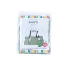Load image into Gallery viewer, Sage Splash Mat - A Waterproof Catch-All for Highchair Spills