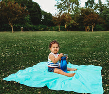 Load image into Gallery viewer, Mint Splash Mat - A Waterproof Catch-All for Highchair Spills Mama Yay Splash Mats Default Title Bib Bapron BapronBaby BLW Baby Led Weaning Toddler Feeding