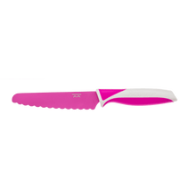 Load image into Gallery viewer, KiddiKutter Children Knife (Pink) Mama Yay! KiddiKutter Children Knives Default Title Bib Bapron BapronBaby BLW Baby Led Weaning Toddler Feeding