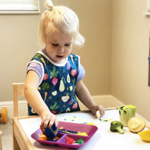 Load image into Gallery viewer, Organic Produce Bapron Mama Yay! Bapron Toddler (6m - 3T),Preschool (3-5 Yrs) Bib Bapron BapronBaby BLW Baby Led Weaning Toddler Feeding