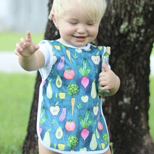 Load image into Gallery viewer, Organic Produce Bapron Mama Yay! Bapron Toddler (6m - 3T),Preschool (3-5 Yrs) Bib Bapron BapronBaby BLW Baby Led Weaning Toddler Feeding