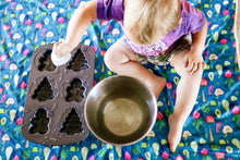 Load image into Gallery viewer, Organic Produce Splash Mat - A Waterproof Catch-All for Highchair Spills Mama Yay Splash Mats Default Title Bib Bapron BapronBaby BLW Baby Led Weaning Toddler Feeding