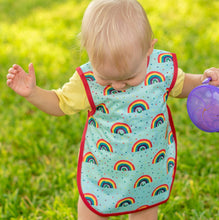 Load image into Gallery viewer, Rainbow Caterpillar Bapron - from the World of Eric Carle Mama Yay! Bapron Toddler (6m - 3T),Preschool (3-5 yrs) Bib Bapron BapronBaby BLW Baby Led Weaning Toddler Feeding