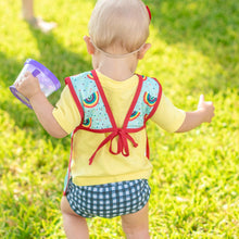 Load image into Gallery viewer, Rainbow Caterpillar Bapron - from the World of Eric Carle Mama Yay! Bapron Toddler (6m - 3T),Preschool (3-5 yrs) Bib Bapron BapronBaby BLW Baby Led Weaning Toddler Feeding