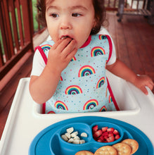 Load image into Gallery viewer, Rainbow Caterpillar Bapron - from the World of Eric Carle Mama Yay! Bapron Toddler (6m - 3T),Preschool (3-5 yrs) Bib Bapron BapronBaby BLW Baby Led Weaning Toddler Feeding