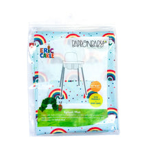 Load image into Gallery viewer, Rainbow Caterpillar Splash Mat - from the World Of Eric Carle - A Waterproof Catch-All for Highchair Spills Mama Yay Splash Mats Default Title Bib Bapron BapronBaby BLW Baby Led Weaning Toddler Feeding