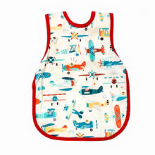 Load image into Gallery viewer, Retro Planes Bapron Mama Yay! Bapron Toddler (6m - 3T),Preschool (3-5 Yrs) Bib Bapron BapronBaby BLW Baby Led Weaning Toddler Feeding