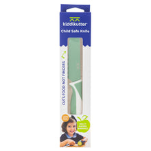 Load image into Gallery viewer, KiddiKutter Children Knife (Sea Green)