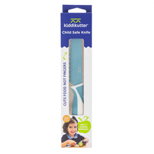 Load image into Gallery viewer, KiddiKutter Children Knife (Sky Blue)