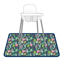 Load image into Gallery viewer, Desert Floral Splash Mat - A Waterproof Catch-All for Highchair Spills and More!