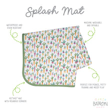 Load image into Gallery viewer, Farm Produce Splash Mat - A Waterproof Catch-All for Highchair Spills and More!
