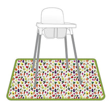Load image into Gallery viewer, Market Fresh Produce Splash Mat - A Waterproof Catch-All for Highchair Spills