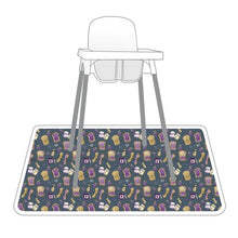 Load image into Gallery viewer, PBJ Pals Splash Mat - A Waterproof Catch-All for Highchair Spills