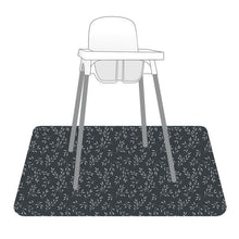 Load image into Gallery viewer, Willow Splash Mat - A Waterproof Catch-All for Highchair Spills and More!