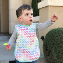 Load image into Gallery viewer, Sweethearts Bapron Mama Yay! Bapron Toddler (6m - 3T),Preschool (3-5 yrs) Bib Bapron BapronBaby BLW Baby Led Weaning Toddler Feeding