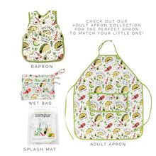 Load image into Gallery viewer, Taco Party Apron - fits sizes youth small through adult 2XL