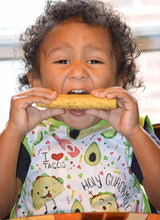 Load image into Gallery viewer, Taco Party Bapron Mama Yay! Bapron Toddler (6m - 3T),Preschool (3-5 Yrs) Bib Bapron BapronBaby BLW Baby Led Weaning Toddler Feeding