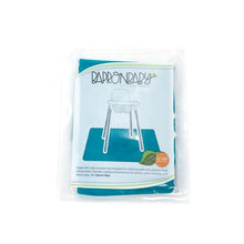 Load image into Gallery viewer, Teal Splash Mat - A Waterproof Catch-All for Highchair Spills and More!