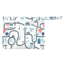 Load image into Gallery viewer, Tiny Town - Waterproof Wet Bag (For mealtime, on-the-go, and more!)