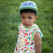 Load image into Gallery viewer, Tropical Fruit Bapron - from the World of Eric Carle Mama Yay! Bapron Toddler (6m - 3T),Preschool (3-5 yrs) Bib Bapron BapronBaby BLW Baby Led Weaning Toddler Feeding