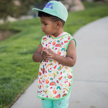 Load image into Gallery viewer, Tropical Fruit Bapron - from the World of Eric Carle Mama Yay! Bapron Toddler (6m - 3T),Preschool (3-5 yrs) Bib Bapron BapronBaby BLW Baby Led Weaning Toddler Feeding