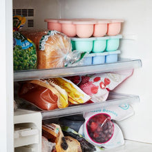 Load image into Gallery viewer, Freezer Pods Mama Yay! Freezer Pods Mint,Peach,Baby Blue Bib Bapron BapronBaby BLW Baby Led Weaning Toddler Feeding