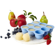 Load image into Gallery viewer, Freezer Pods Mama Yay! Freezer Pods Mint,Peach,Baby Blue Bib Bapron BapronBaby BLW Baby Led Weaning Toddler Feeding