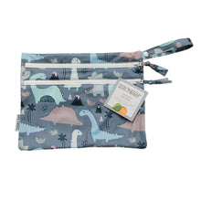 Load image into Gallery viewer, Dino Drawings - Waterproof Wet Bag (For mealtime, on-the-go, and more!) Mama Yay! Wet Bags Default Title Bib Bapron BapronBaby BLW Baby Led Weaning Toddler Feeding