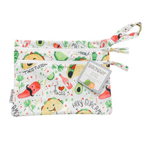 Load image into Gallery viewer, Taco Party - Waterproof Wet Bag (For mealtime, on-the-go, and more!) Mama Yay! Wet Bags Default Title Bib Bapron BapronBaby BLW Baby Led Weaning Toddler Feeding