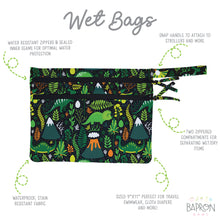 Load image into Gallery viewer, Dino Days - Waterproof Wet Bag (For mealtime, on-the-go, and more!)