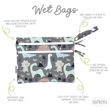 Load image into Gallery viewer, Dinosaur Drawings - Waterproof Wet Bag (For mealtime, on-the-go, and more!)