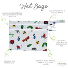 Load image into Gallery viewer, Bug Life - Waterproof Wet Bag (For mealtime, on-the-go, and more!)