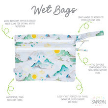 Load image into Gallery viewer, Mountain Mist - Waterproof Wet Bag (For mealtime, on-the-go, and more!)