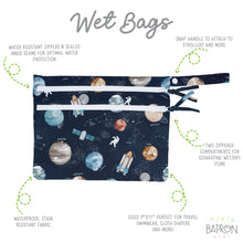 Load image into Gallery viewer, Outer Space - Waterproof Wet Bag (For mealtime, on-the-go, and more!)