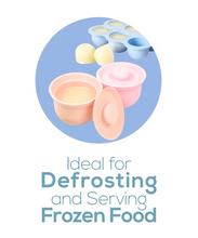 Load image into Gallery viewer, Mini AdoraBowls Mama Yay! Bowl with Lid Mint & Teal,Peach & Pink Bib Bapron BapronBaby BLW Baby Led Weaning Toddler Feeding