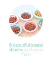 Load image into Gallery viewer, Scoopsy Bowl Mama Yay! Bowl with Lid Teal,Pink,Grey Bib Bapron BapronBaby BLW Baby Led Weaning Toddler Feeding