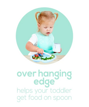 Load image into Gallery viewer, Scoopsy Plates Mama Yay! Scoopsy Plates Peach,Grey,Pink Bib Bapron BapronBaby BLW Baby Led Weaning Toddler Feeding