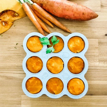 Load image into Gallery viewer, Freezer Pods Mama Yay! Freezer Pods Mint,Peach,Baby Blue Bib Bapron BapronBaby BLW Baby Led Weaning Toddler Feeding