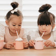 Load image into Gallery viewer, Sippy Skillz Mama Yay! Sippy Skillz Mint & Teal,Peach & Pink,Grey & Blue Bib Bapron BapronBaby BLW Baby Led Weaning Toddler Feeding