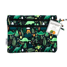 Load image into Gallery viewer, Dino Days - Waterproof Wet Bag (For mealtime, on-the-go, and more!) Mama Yay! Wet Bags Default Title Bib Bapron BapronBaby BLW Baby Led Weaning Toddler Feeding