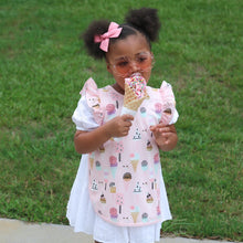 Load image into Gallery viewer, Pink Ice Cream Bapron