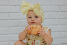 Load image into Gallery viewer, Bacon and Eggs Bapron Mama Yay! Bapron Toddler (6m - 3T),Preschool (3-5 Yrs) Bib Bapron BapronBaby BLW Baby Led Weaning Toddler Feeding