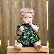 Load image into Gallery viewer, Dino Days Bapron Mama Yay! Bapron Toddler (6m - 3T),Preschool (3-5 yrs) Bib Bapron BapronBaby BLW Baby Led Weaning Toddler Feeding