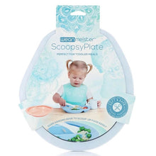 Load image into Gallery viewer, Scoopsy Plates Mama Yay! Scoopsy Plates Peach,Grey,Pink Bib Bapron BapronBaby BLW Baby Led Weaning Toddler Feeding
