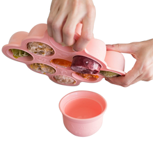 Load image into Gallery viewer, Freezer Pods Mama Yay! Freezer Pods Mint,Peach,Baby Blue Bib Bapron BapronBaby BLW Baby Led Weaning Toddler Feeding