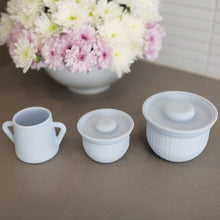 Load image into Gallery viewer, Mini AdoraBowls Mama Yay! Bowl with Lid Mint & Teal,Peach & Pink Bib Bapron BapronBaby BLW Baby Led Weaning Toddler Feeding